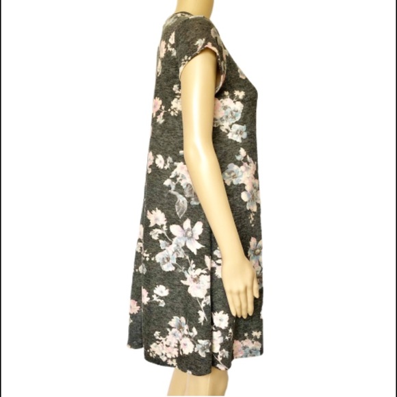 Nadia Rima boutique charcoal heather dress! - Picture 2 of 7